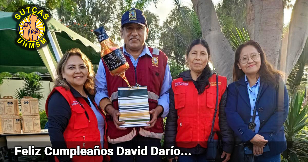 Junta Directiva visita a Afiliado en su onomástico